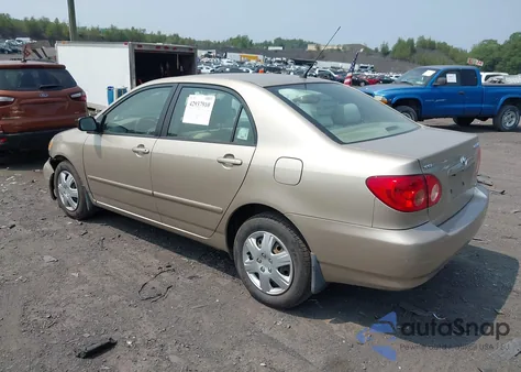 2007 Toyota Corolla Le из США, поврежденный, VIN 2T1BR32E27C760682